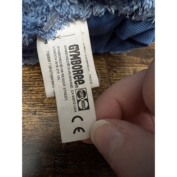 Gymboree Floppy Blue Puppy Dog Plush Puppet - Picture 6 of 7